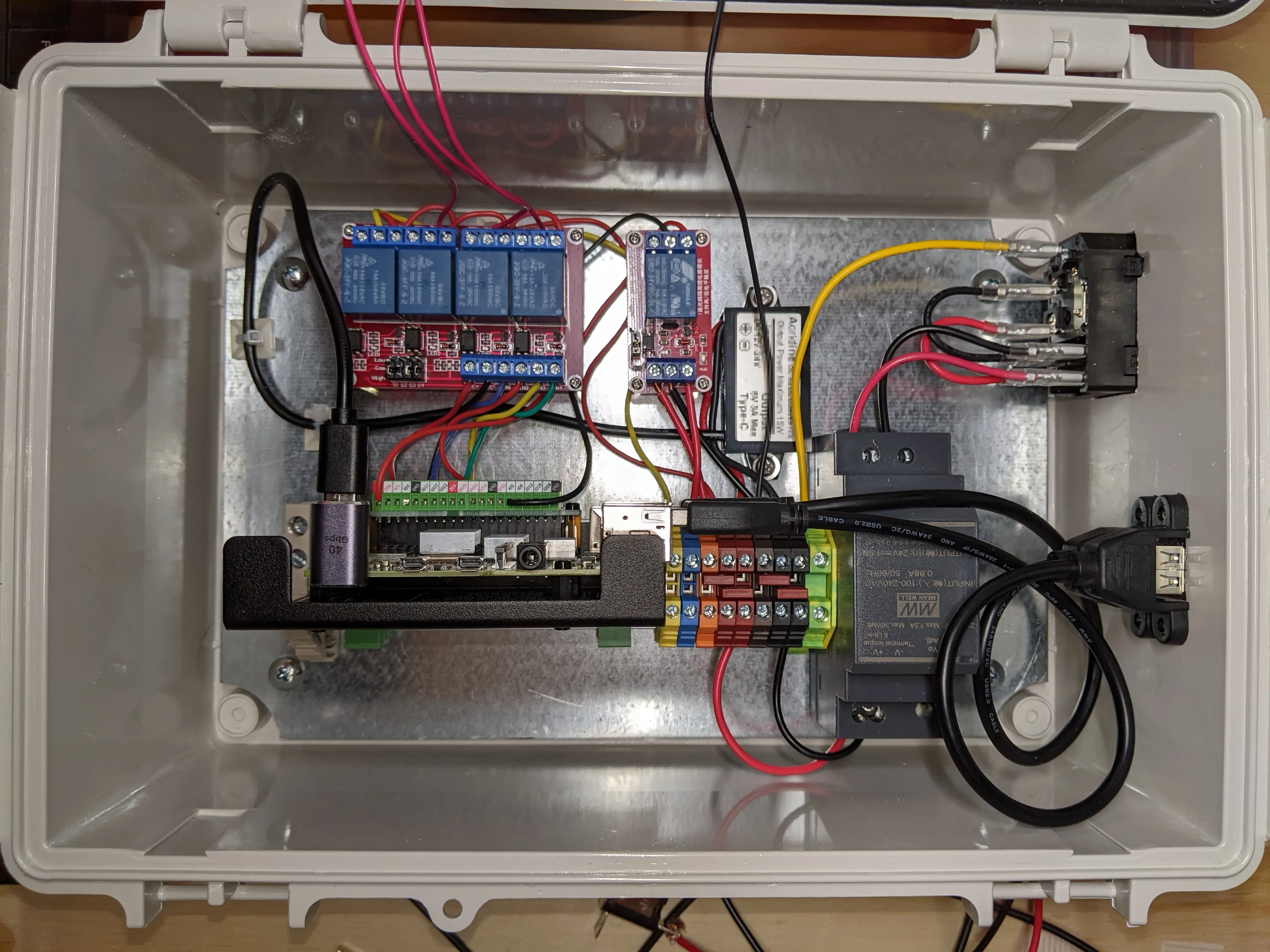 Prototype build of the Scanner Box for testing.